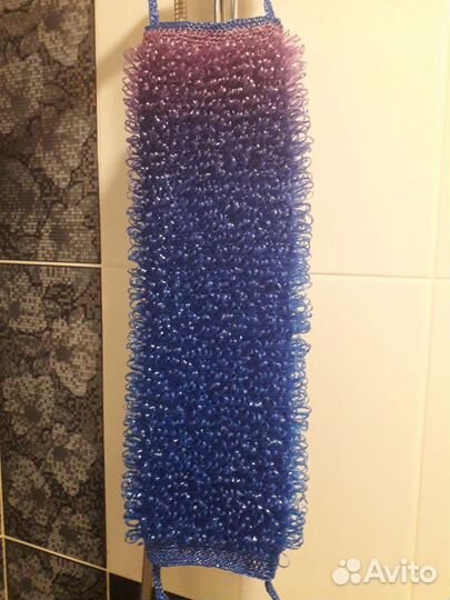 Мочалки ручной вязки