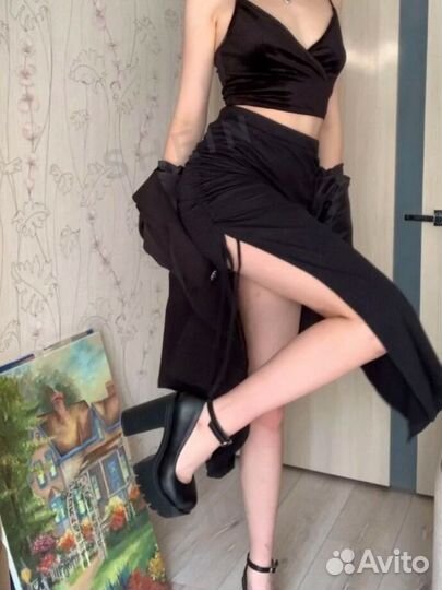 Топ бархатный