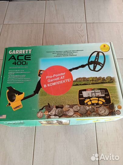 Металлоискатель garrett ace 400i