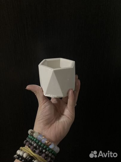 Глиныные некондиционные кашпо