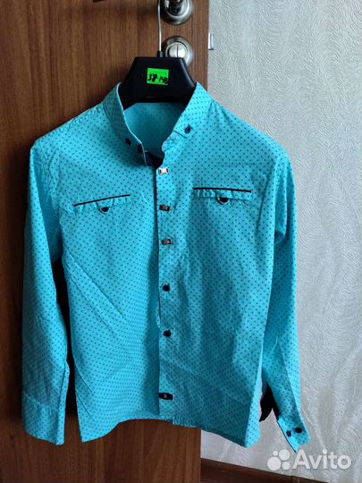 Рубашка для мальчика 164