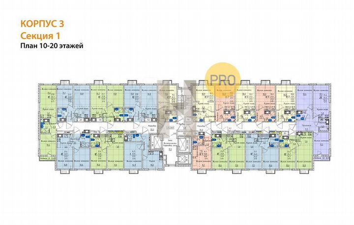 2-к. квартира, 56,4 м², 18/26 эт.