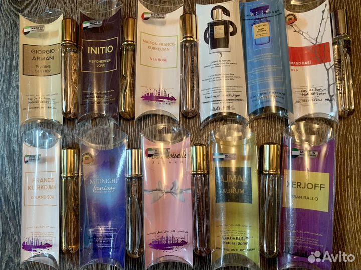 Парфюм с недоливом