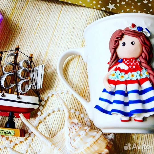 Кружка с декором