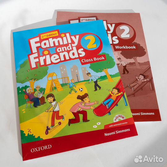Комплект учебников Family and friends 2