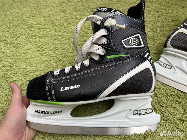 Коньки хоккейные larsen force 41 размер