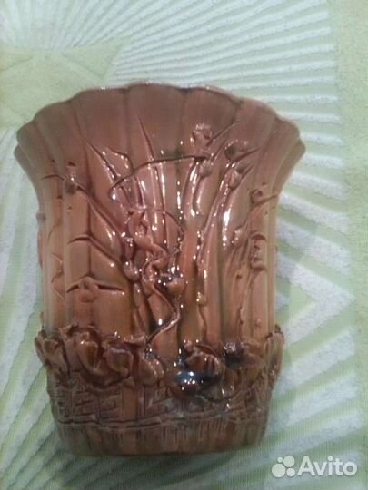 Керамические горшки, кашпо для цветов разные