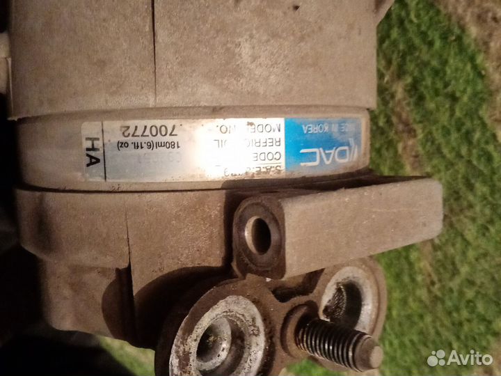 Компрессор кондиционера chevrolet lacetti