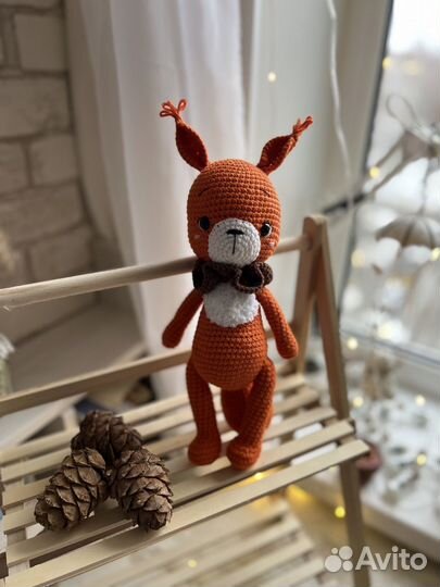 Мягкая игрушка белка