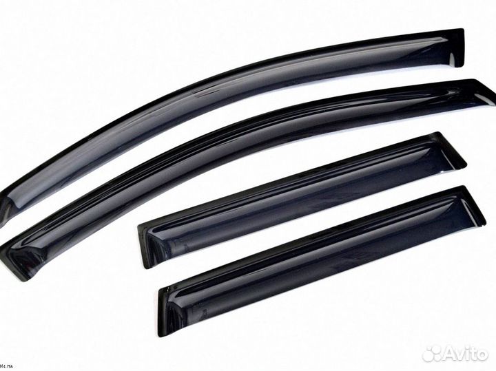 Дефлекторы окон (ветровики) Honda CRV 2006-2011