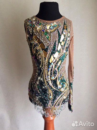 Купальник для художественной гимнастики 8-10 лет