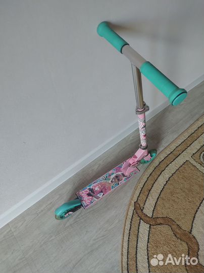 Самокат детский двухколесный для девочки