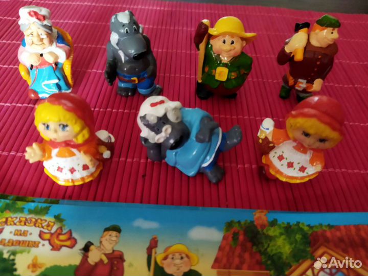 Ландрин Сказка на ладошке Красная шапочка, Теремок