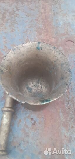 Пестик и ступа бронзовая