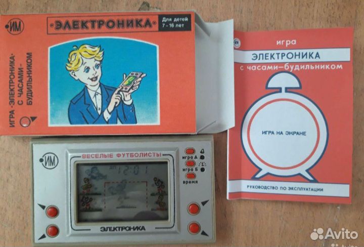 Игра электроника Весёлые футболисты