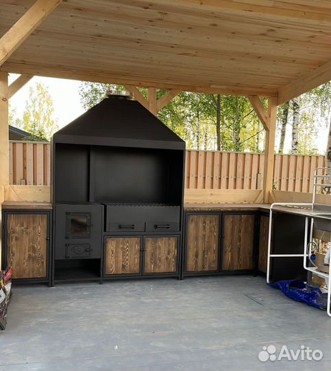 Мангальная зона для дачи Комфорт - 9