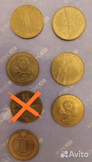 Монеты Украины