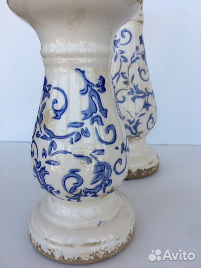 Подсвечники керамика, 2шт