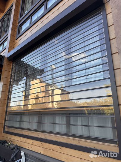 Прозрачные рольставни