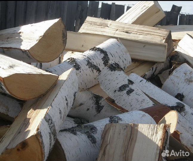 Дрова колотые. Береза, ольха, осина
