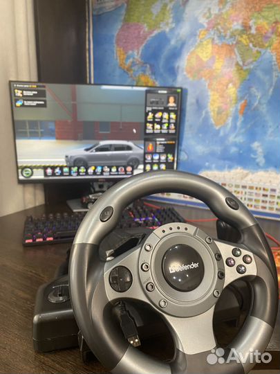 Игровой руль defender