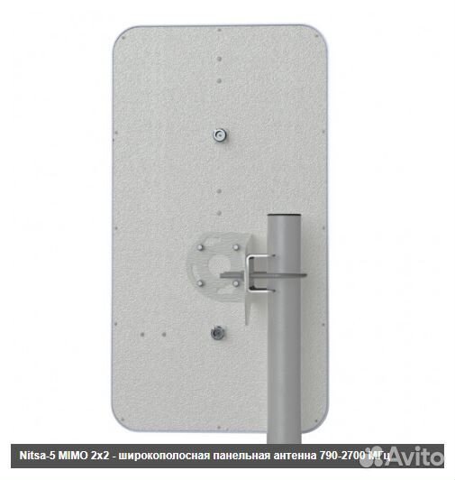 Nitsa-5 mimo 2x2 широкополосная панельная антенна