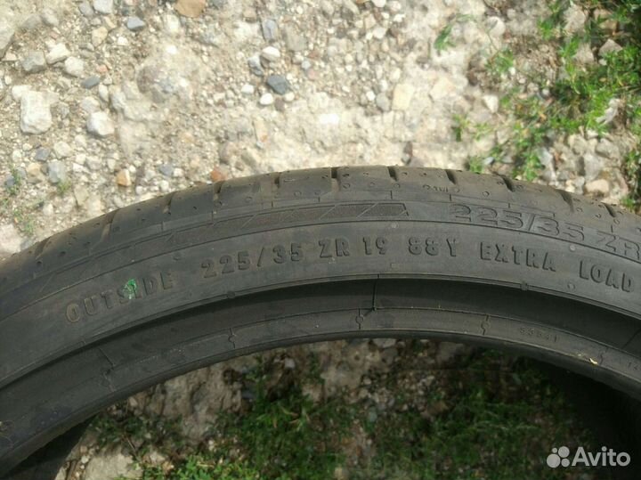 Continental ContiSportContact 235/35 R19 и 225/35 R19 88Y