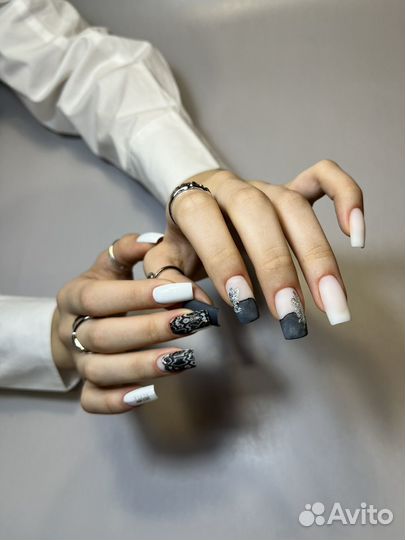 Маникюр, укрепление, наращивание