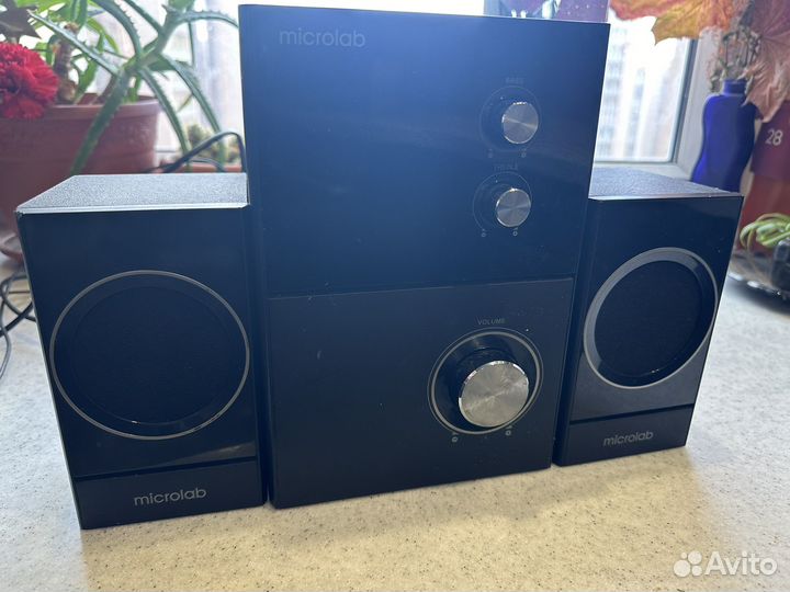 Колонки для компьютера с сабвуфером