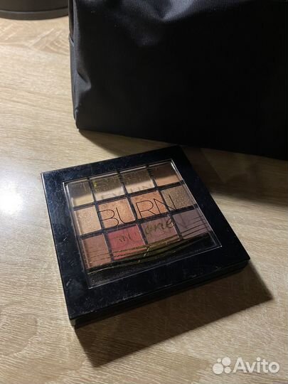 Палетка теней для век eveline ALL IN ONE тон Burn