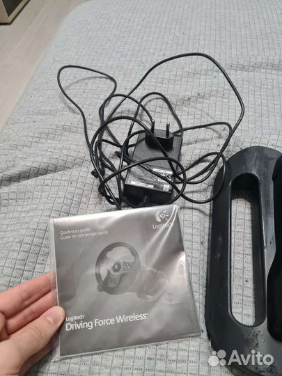 Игровой руль Logitech Driving Force Wireless