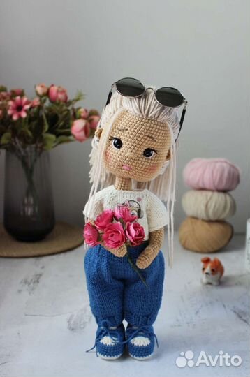 Вязаная кукла