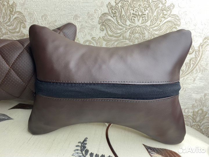 Автомобильные подушки для Шеи из Эко Кожи