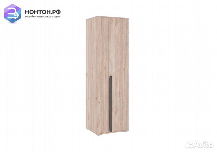 Шкаф двухдверный Лайк 02.01 дуб мария / графит