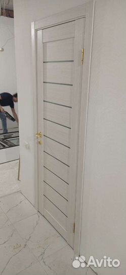 Межкомнатные двери в плёнке белые