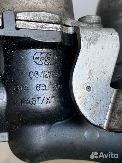 Клапан печки OM651 Mercedes