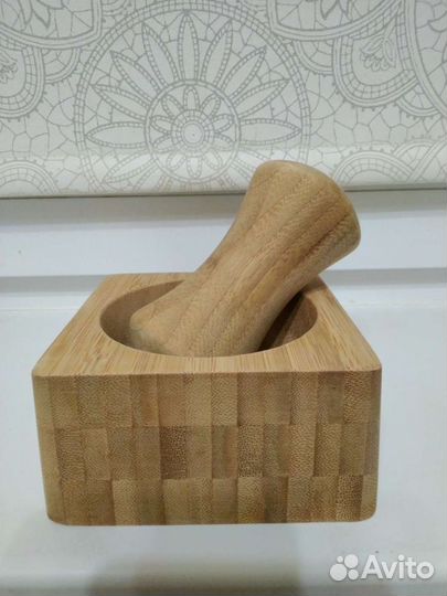 Бамбуковая ступка