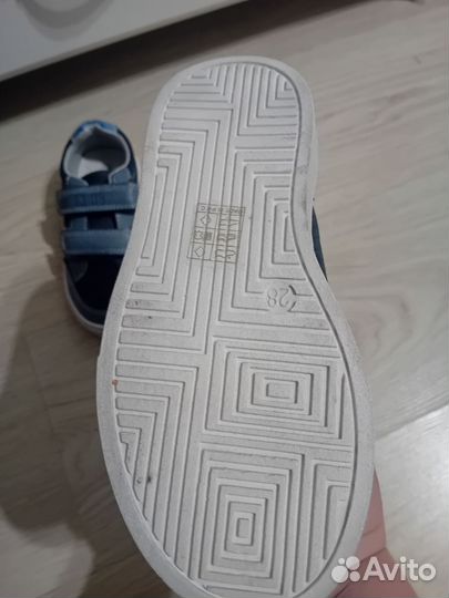 Кроссовки кеды индиго