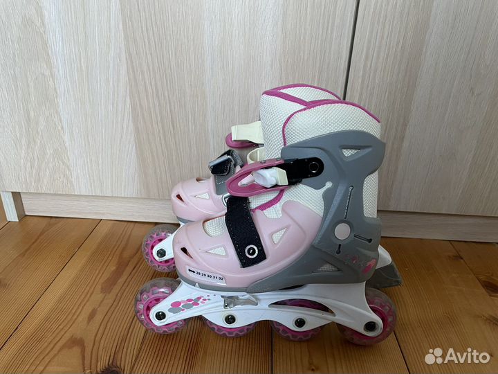 Ролики для девочки раздвижные