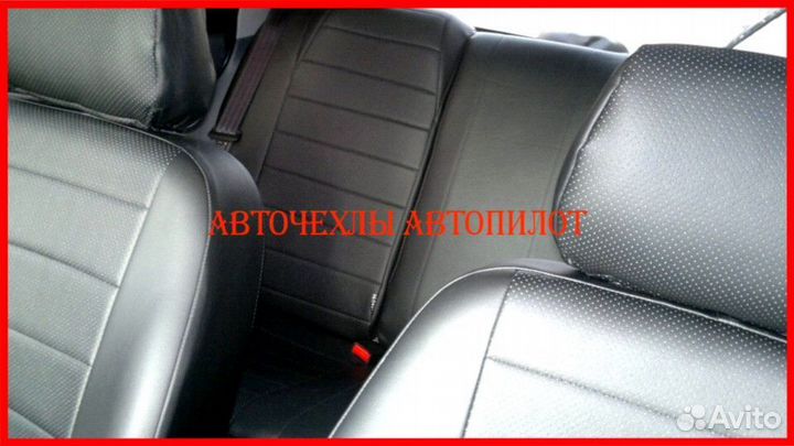 Чехлы Автопилот Chevrolet Lanos из экокожи