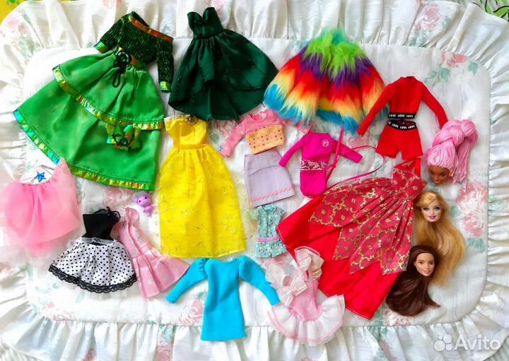 Лот одежда куклы Барби
