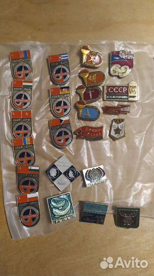 Коллекция значков СССР