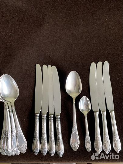 Ложки, ножи мельхиоровые СССР