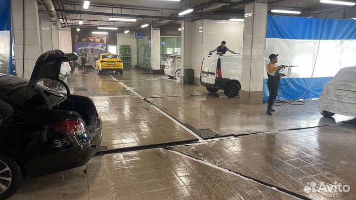 Мойщики на автомойку