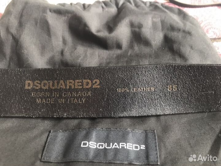 Dsquared2 ремень оригинал 85