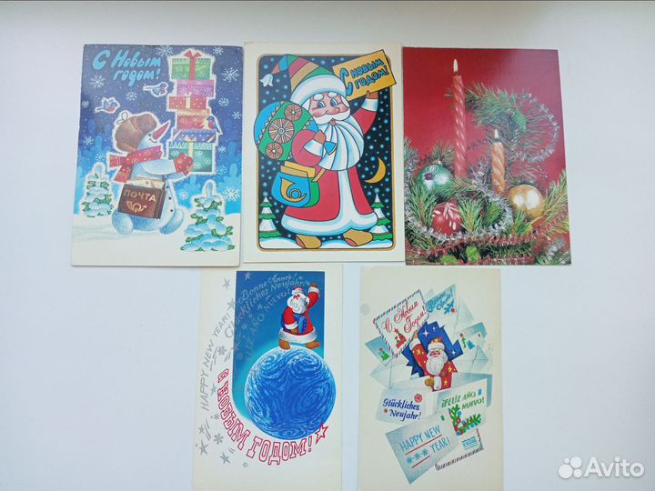 Открытки СССР чистые 14шт