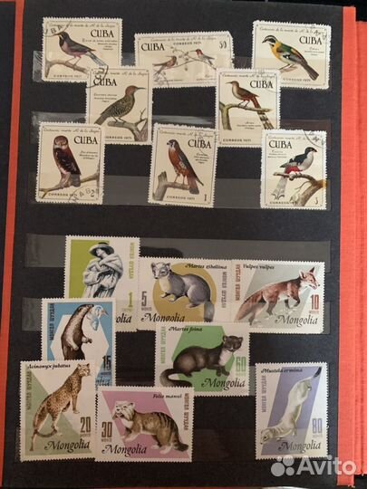 Альбом с марками марки