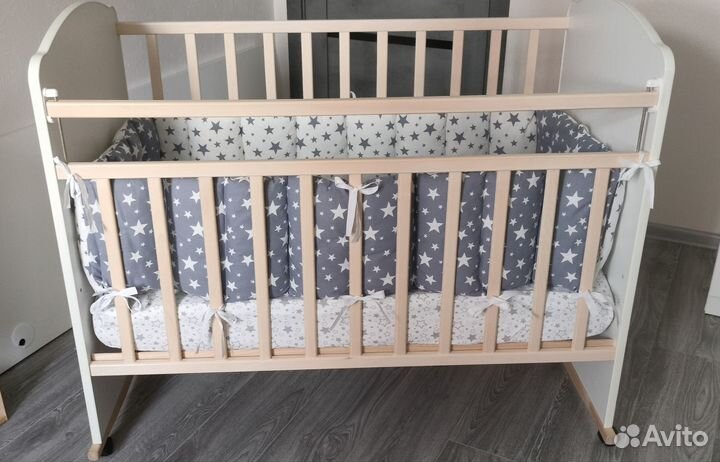 Бортики в детскую кроватку