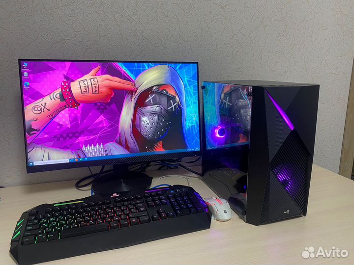 Игровой пк intel/ gtx 1660 super 6 gb/ 16 gb/ssd