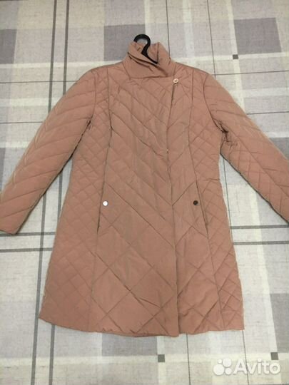 Пальто стеганное демисезонное